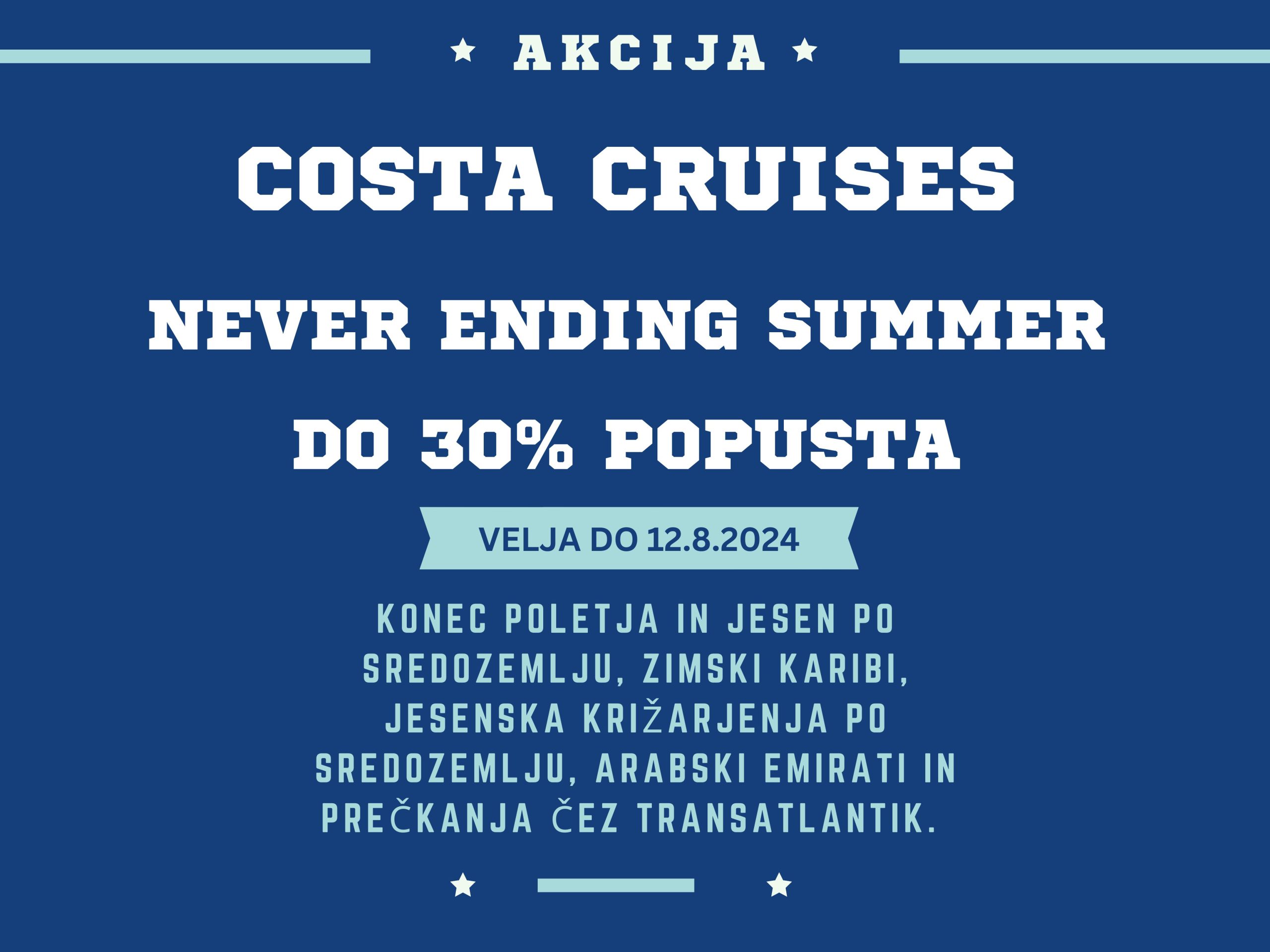 Costa  – Never ending summer