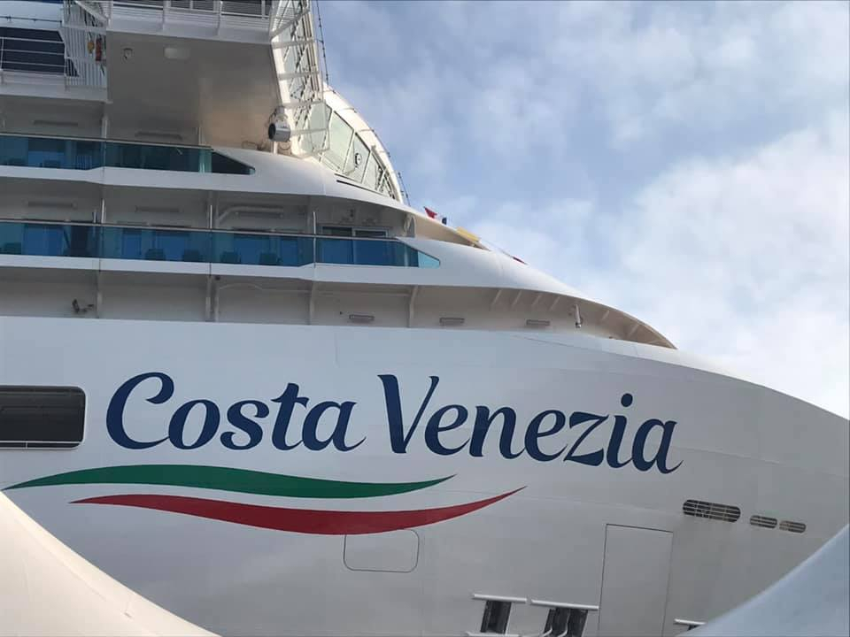 Costa Venezia – innagural – krst ladje