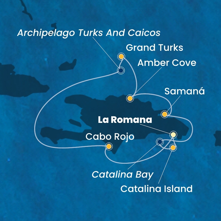 Costa Pacifica 22.2.2026, La Romana Dominikanska Republika