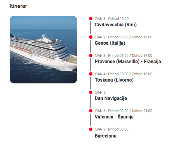 Msc Orchestra 10.11.2025, Rim-Barcelona