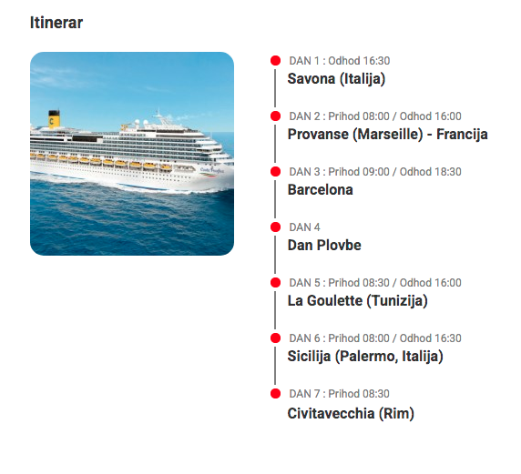 Costa Pacifica 8.11.2025, Savona-Rim