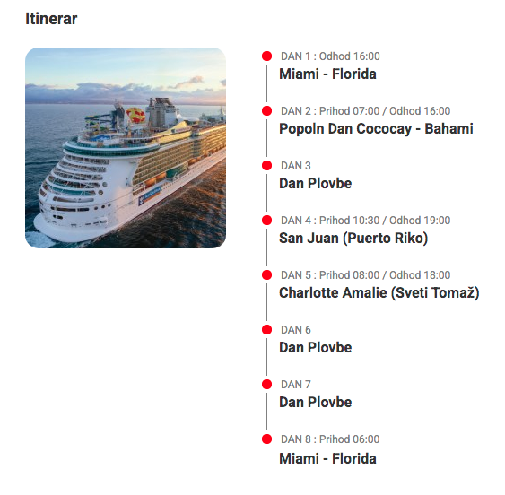 Independence of the seas 30.11.2025, Miami