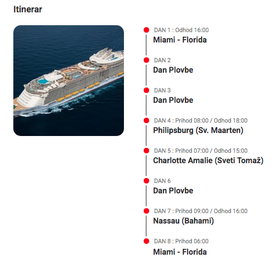 Symphony of the seas 9.11.2025, Miami