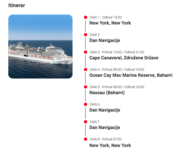 Msc Meraviglia 23.11.2025, New York