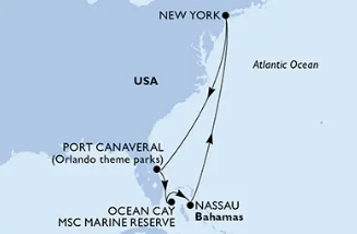 Msc Meraviglia 22.2.2026, New York