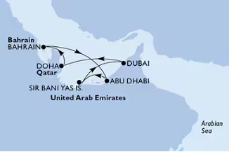 Msc Euribia 21.2.2026, Dubaj