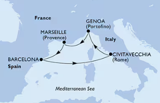 Msc Magnifica 15.12.2025, Genova