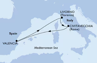 Msc Orchestra 23.4.2026, Civitavecchia