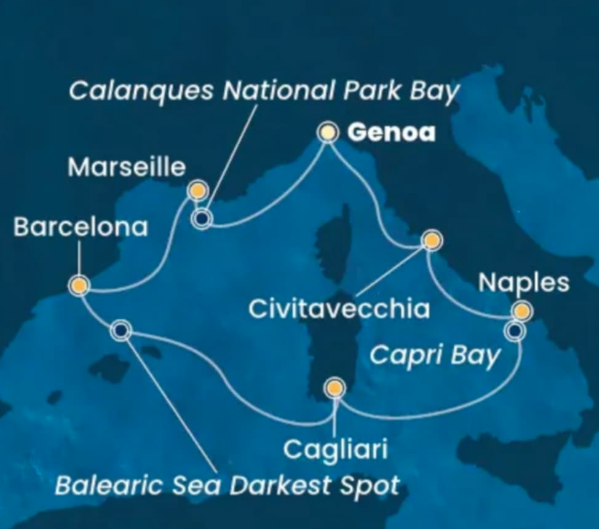 Costa Toscana 24.4.2026, Genova