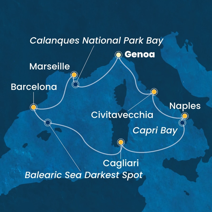 Costa Toscana 10.7.2026, Genova