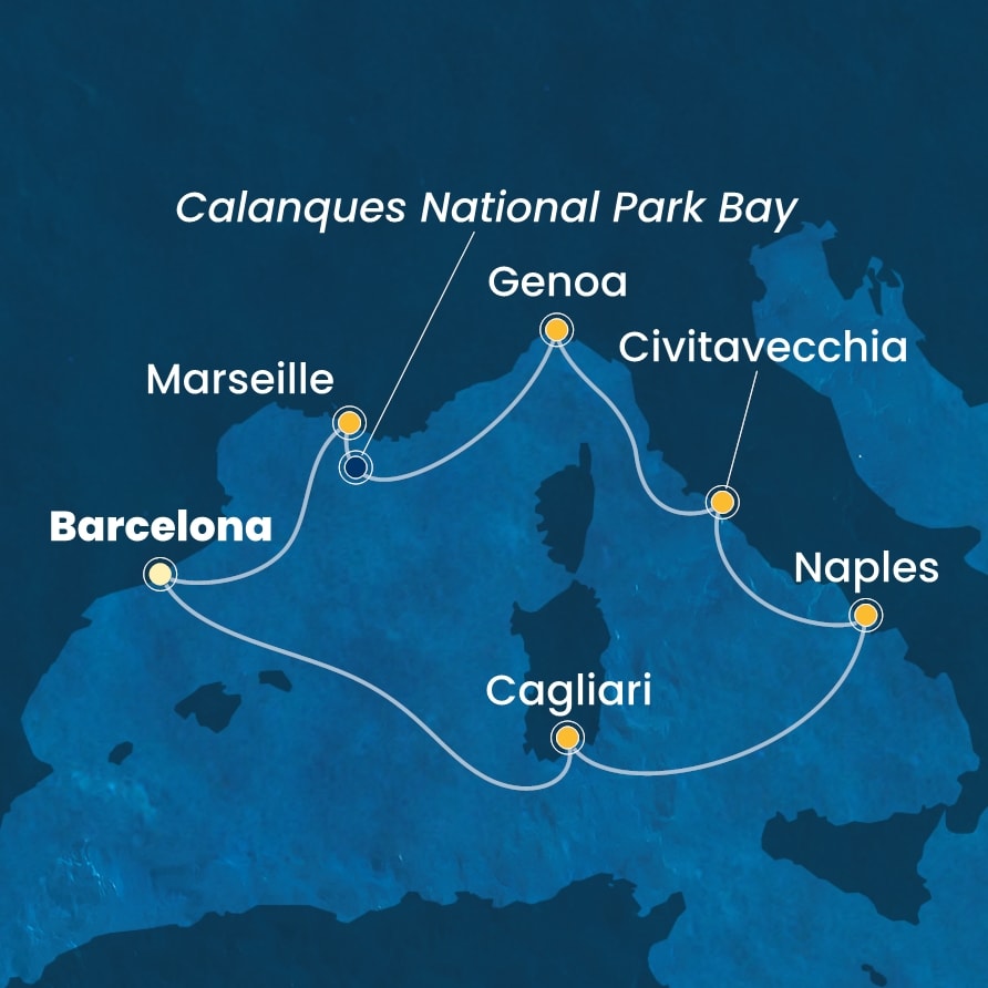 Costa Toscana 26.4.2026, Barcelona