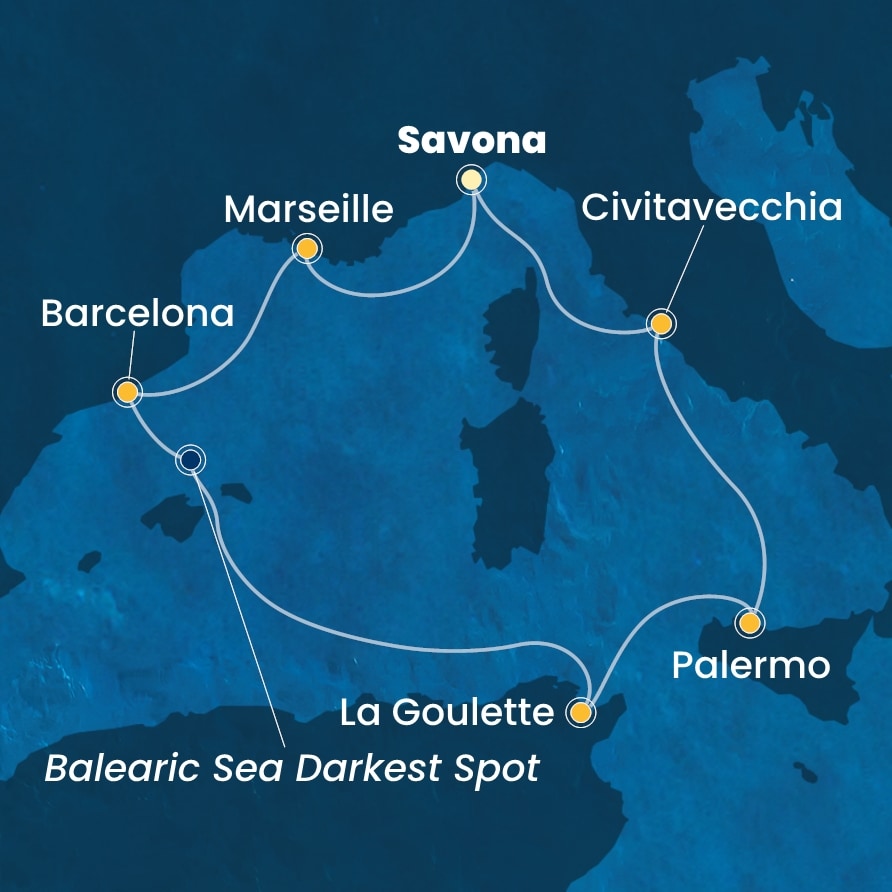 Costa Smeralda 20.12.2025, Savona