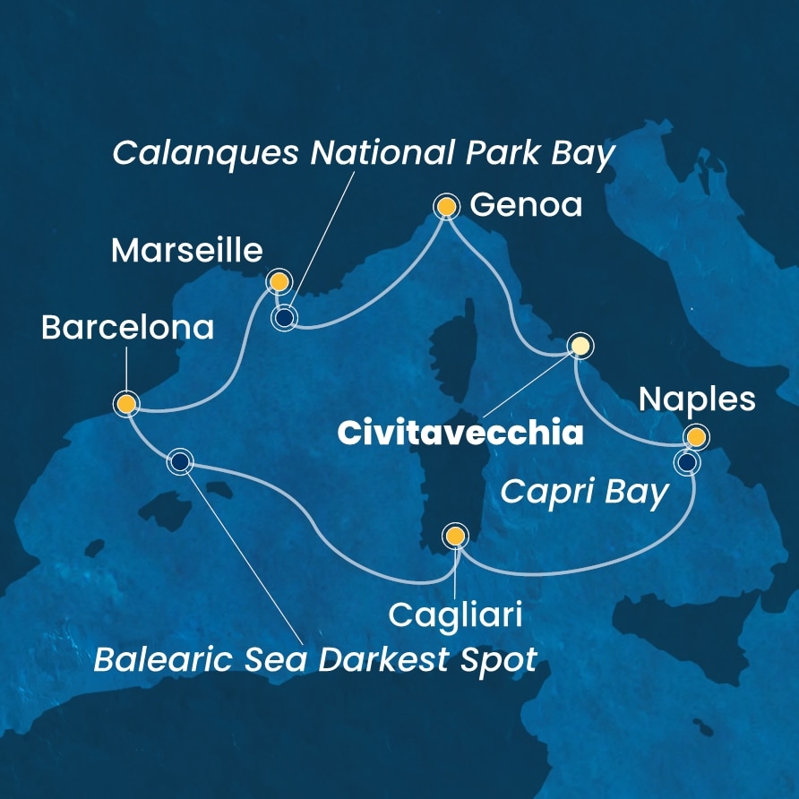 Costa Toscana 23.4.2026, Civitavecchia