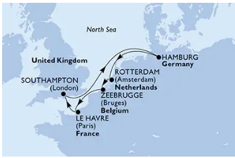 Msc Poesia 21.11.2025, Southampton