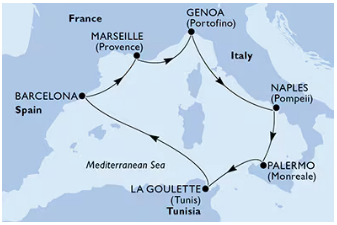 Msc Splendida 29.11.2025, Barcelona
