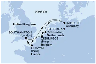 Msc Poesia 21.12.2025, Hamburg