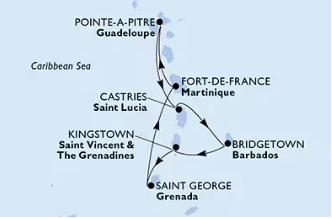 Msc Virtuosa 28.12.2025, Guadeloupe