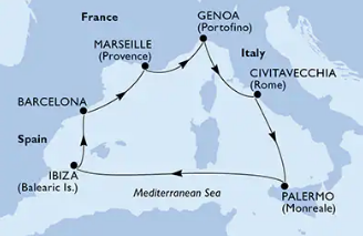 Msc Seaview 20.6.2026, Genova