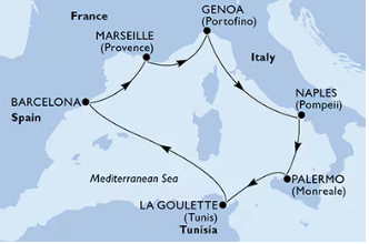 MSC Euribia 22.2.2027, Genova