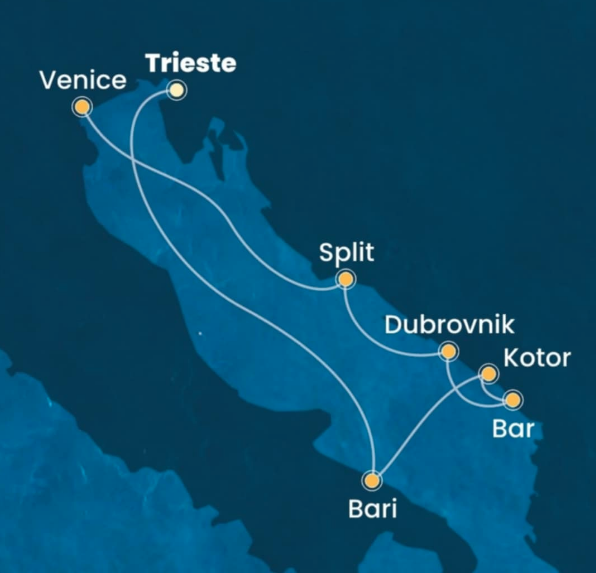 Costa Deliziosa 7 dnevna Sredozemska križarjenja iz Trsta Oktober in November 2026