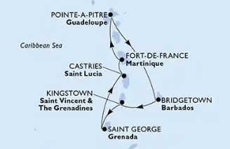 MSC Virtuosa 28.2.2026, Fort de France