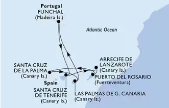 MSC Musica 1.2.2026, Santa Cruz de Tenerife
