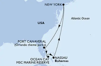 MSC Meraviglia 29.3.2026, New York