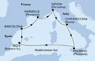 MSC Seaview 24.10.2026, Genova