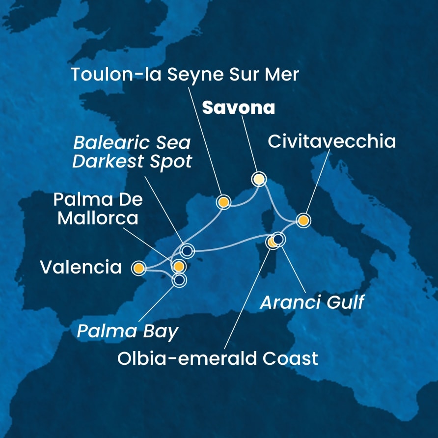 Costa Pacifica 12.7.2026, Savona