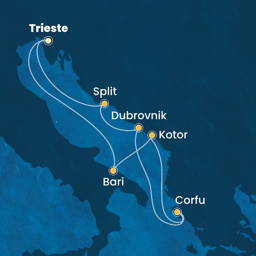 Costa Deliziosa 31.10.2026, Trst