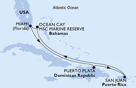MSC World America 28.3.2026, Miami