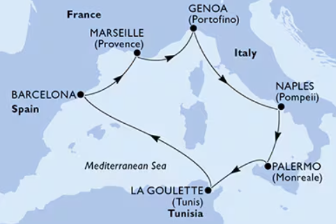 MSC Euribia 26.10.2026, Genova