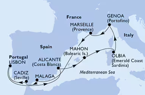 MSC Opera 3.5.2026, Genova