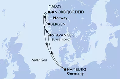 MSC Preziosa 4.10.2026, Hamburg