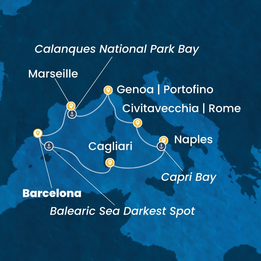 Costa Toscana 7.8.2026 14.8.2026 21.8.2026 28.8.2026, Genova