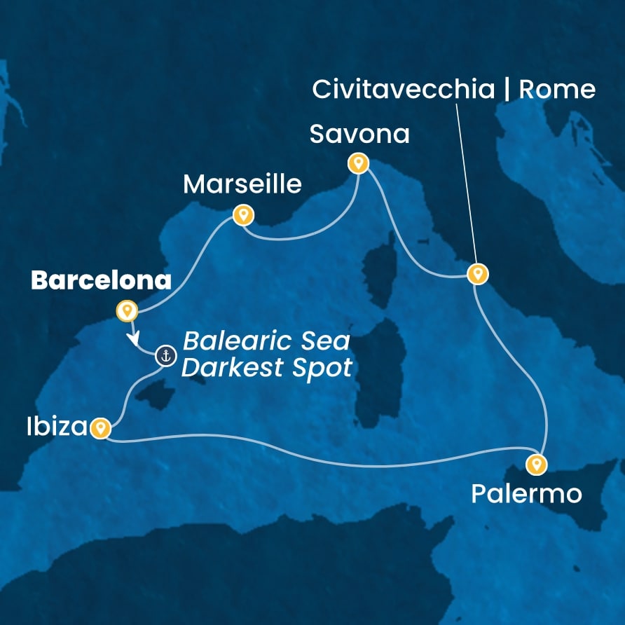 Costa Smeralda 5.9.2026 12.9.2026 19.9.2026 26.9.2026, Savona