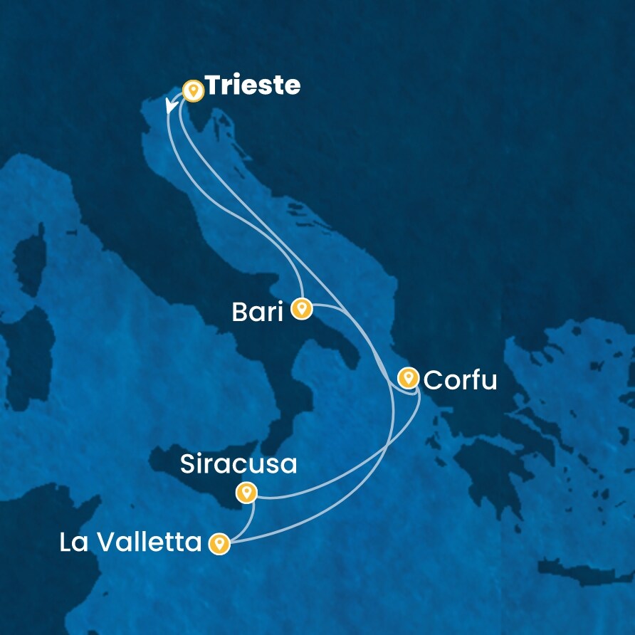 Costa Deliziosa 14.11.2026, Trst