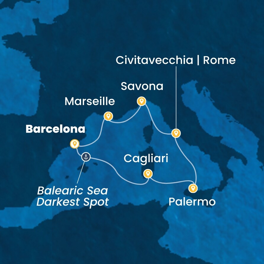 Costa Smeralda 5.10.2026 12.10.2026 19.2026 26.10.2026, Barcelona