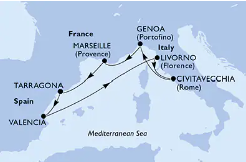 MSC Orchestra 5.5.2026, Civitavecchia