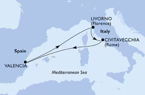 MSC Orchestra 23.4.2026, Civitavecchia