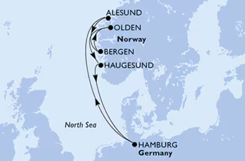 MSC Preziosa 26.4.2026, Hamburg