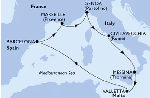 MSC World Asia 21.2.2027, Genova