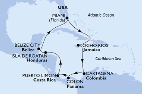 MSC Poesia 14.2.2027, Miami
