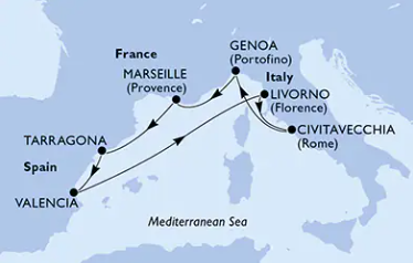 MSC Orchestra 10.6.2026, Genova