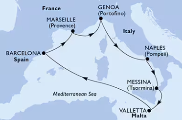 MSC World Europa 7.6.2026, Genova