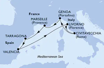 MSC Orchestra 16.6.2026, Civitavecchia