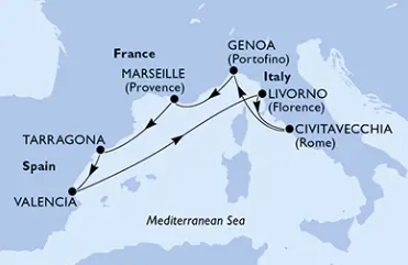 MSC Orchestra 1.7.2026, Genova