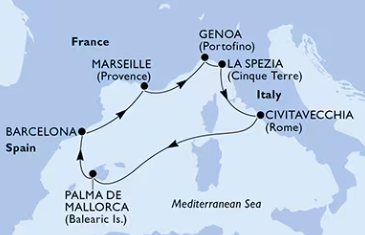 MSC Grandiosa 24.10.2026, Barcelona