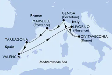 MSC Orchestra 16.6.2026, Civitavecchia