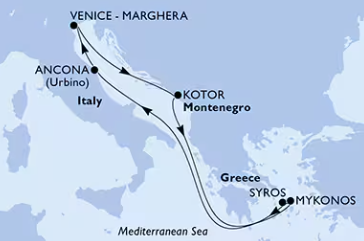 MSC Lirica 20.6.2026, Benetke